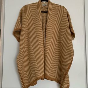 Loft one size poncho/cape Tan/Beige New without tags.  Never worn.